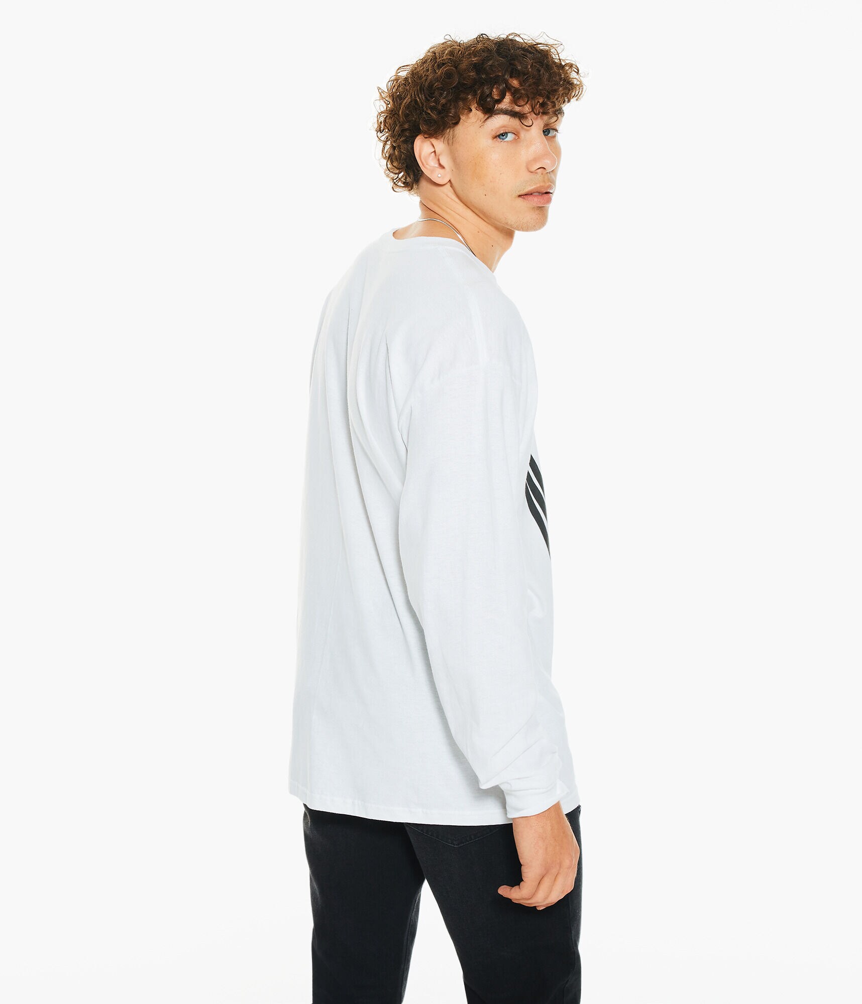 Long Sleeve Naruto Graphic Tee