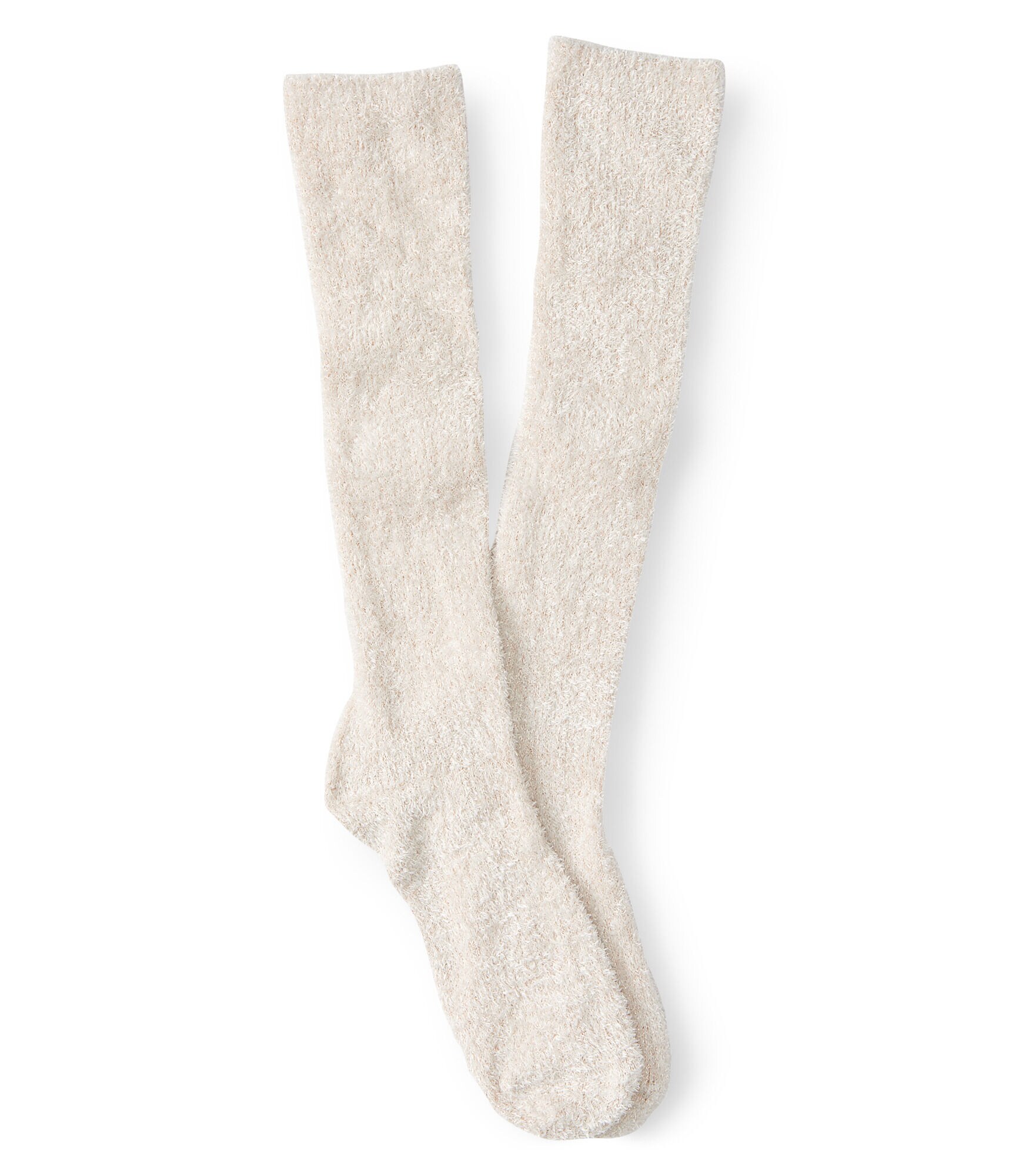 Fuzzy Knee-High Socks