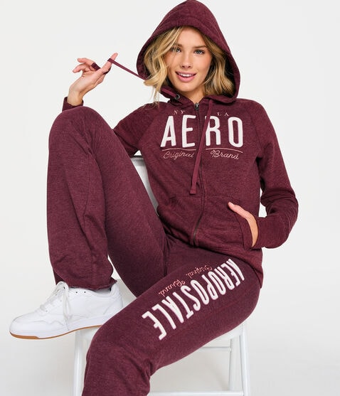 Aero Original Brand Full-Zip Hoodie Aero Original Brand Full-Zip Hoodie