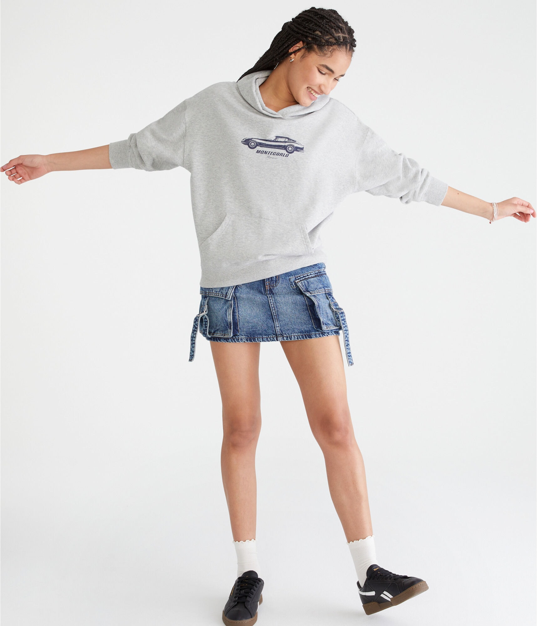 Monte Carlo Oversized Pullover Hoodie