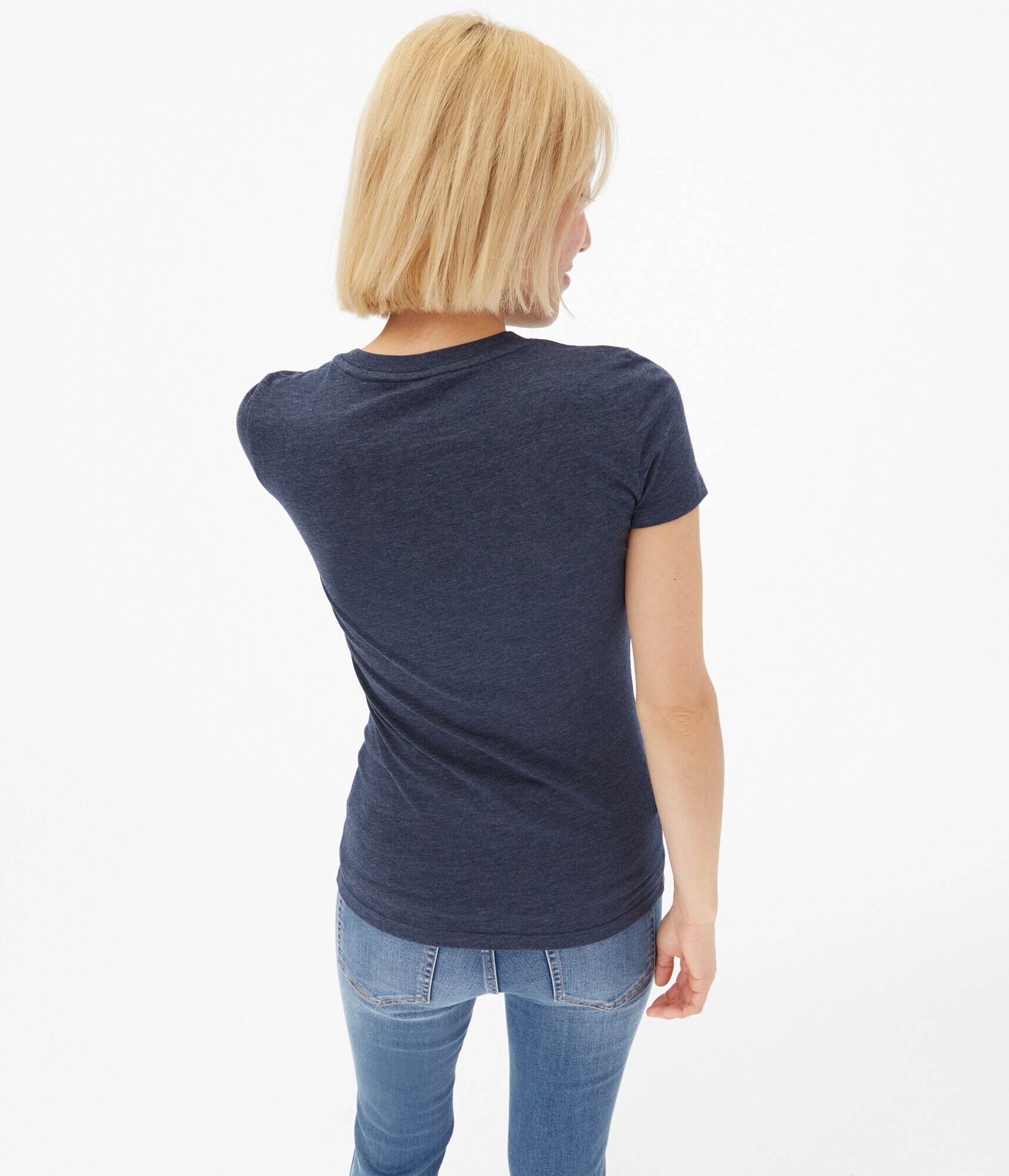 Aeropostale Sparkle &amp; Sequins Appliqu&eacute; Graphic Tee