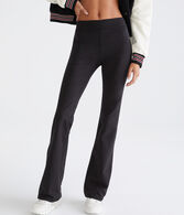 Slim Flare Low-Rise Leggings