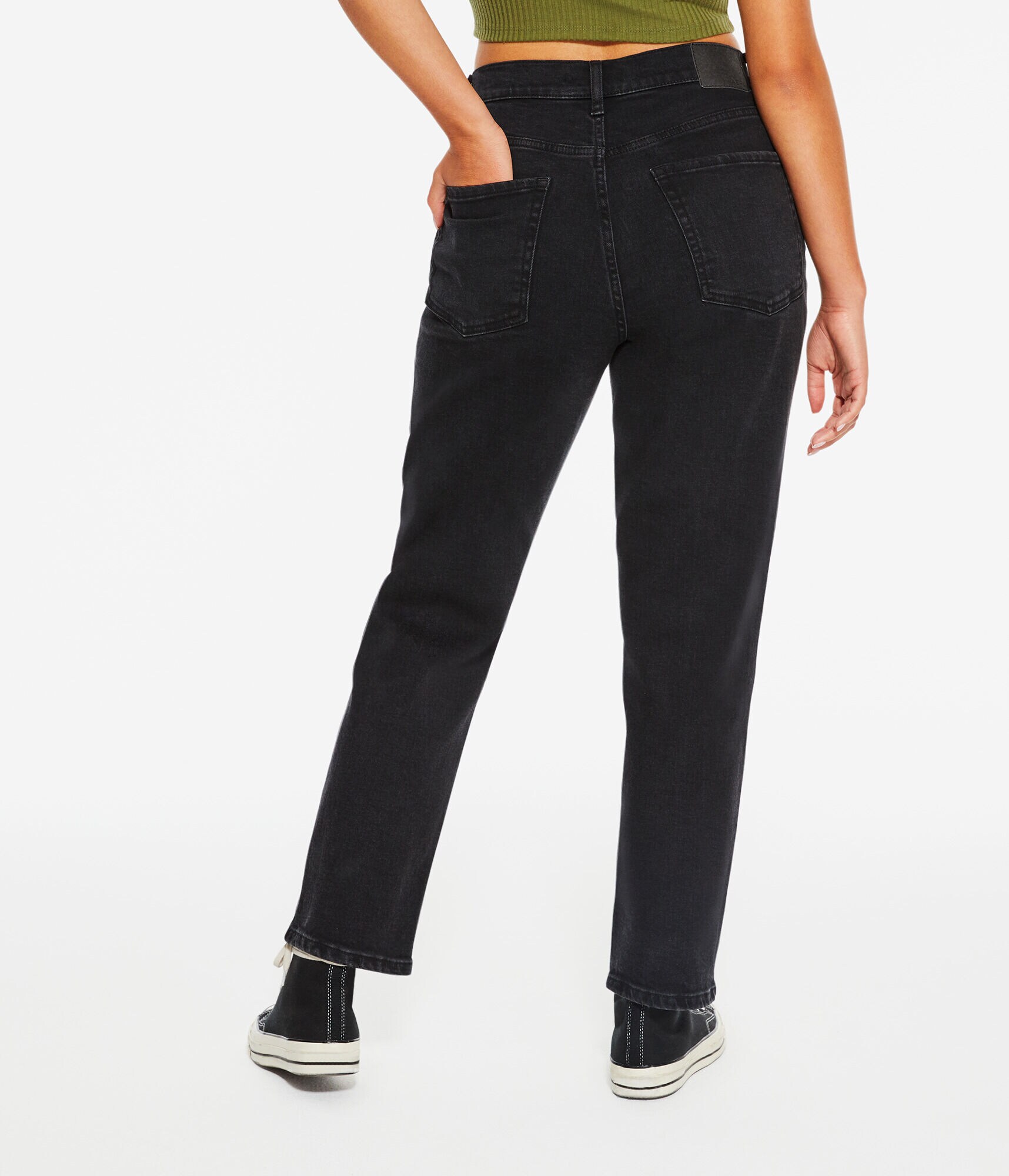 High-Rise Curvy Stretch Mom Jean