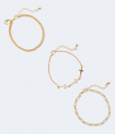 Three Crosses Bracelet 3-Pack Three Crosses Bracelet 3-Pack