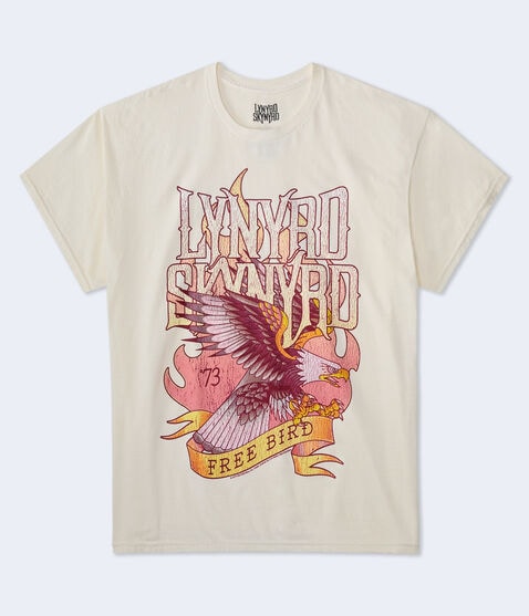 Lynyrd Skynyrd Free Bird Oversized Graphic Tee Lynyrd Skynyrd Free Bird Oversized Graphic Tee