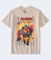 Deadpool & Wolverine Comic Relaxed Graphic Tee