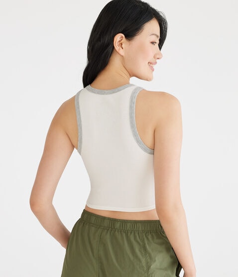 AERO | CAMP SNOOPY™ Follow The Beagle Cropped Tank AERO | CAMP SNOOPY™ Follow The Beagle Cropped Tank