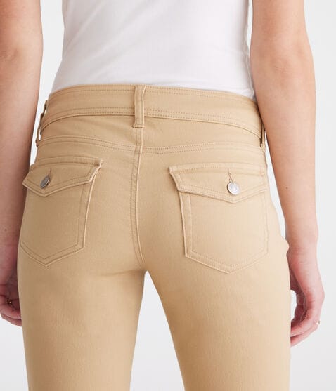 Mid-Rise Flare Uniform Pants Mid-Rise Flare Uniform Pants