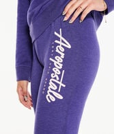 Aeropostale Script Logo Cinched Sweatpants