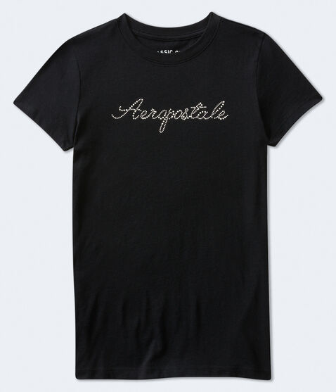 Rhinestone Aeropostale Graphic Tee Rhinestone Aeropostale Graphic Tee