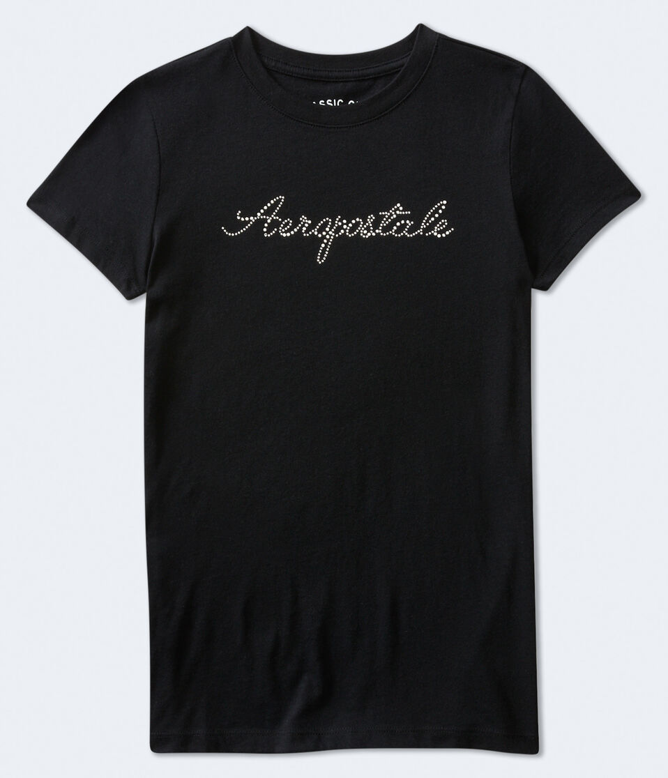 Rhinestone Aeropostale Graphic Tee