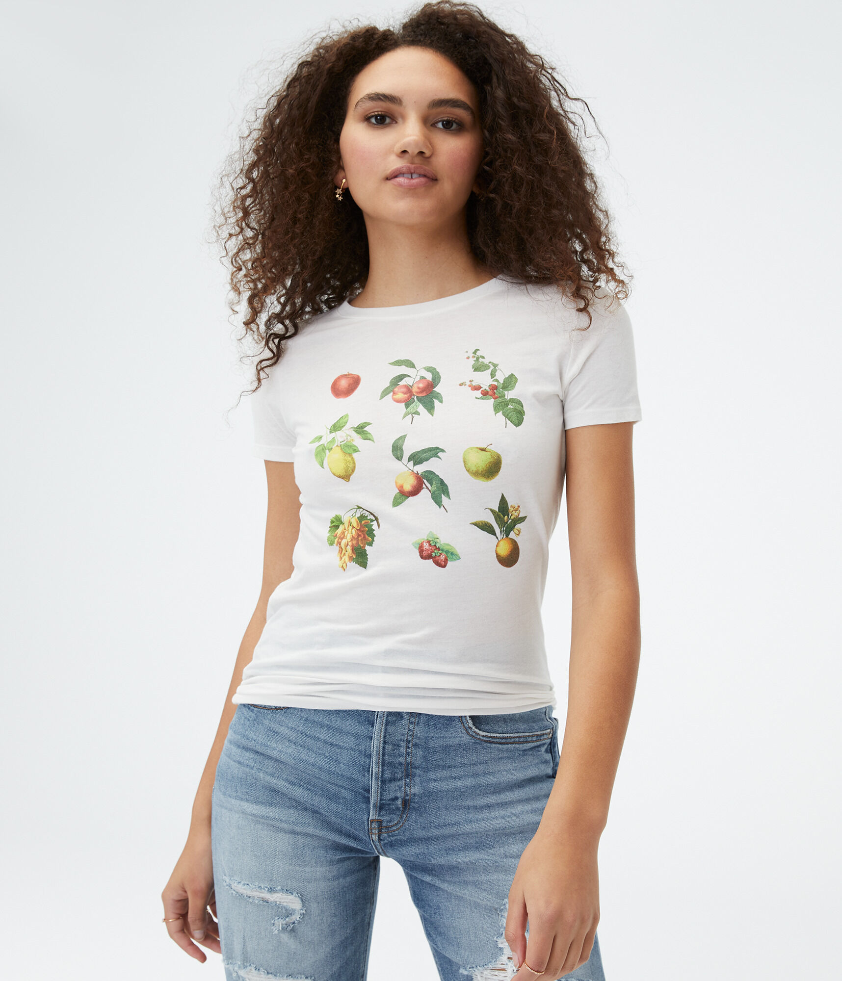 Fruit Grid Graphic Tee