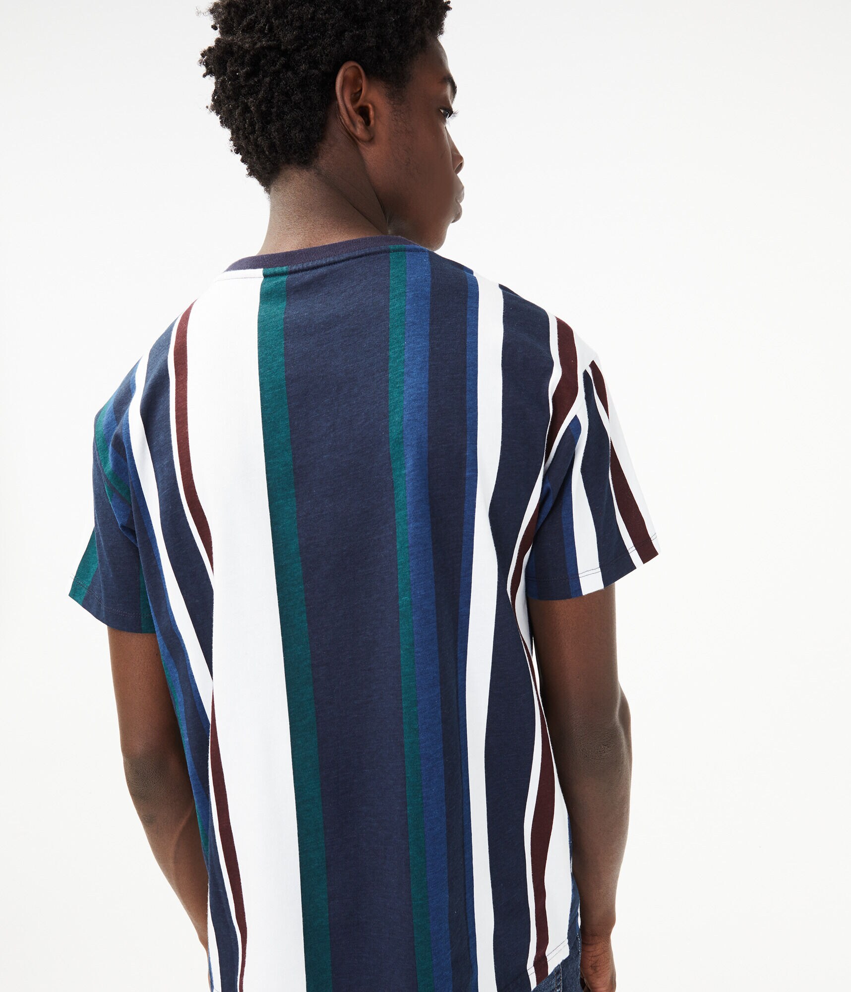 Relaxed Fit Stripe Tee***