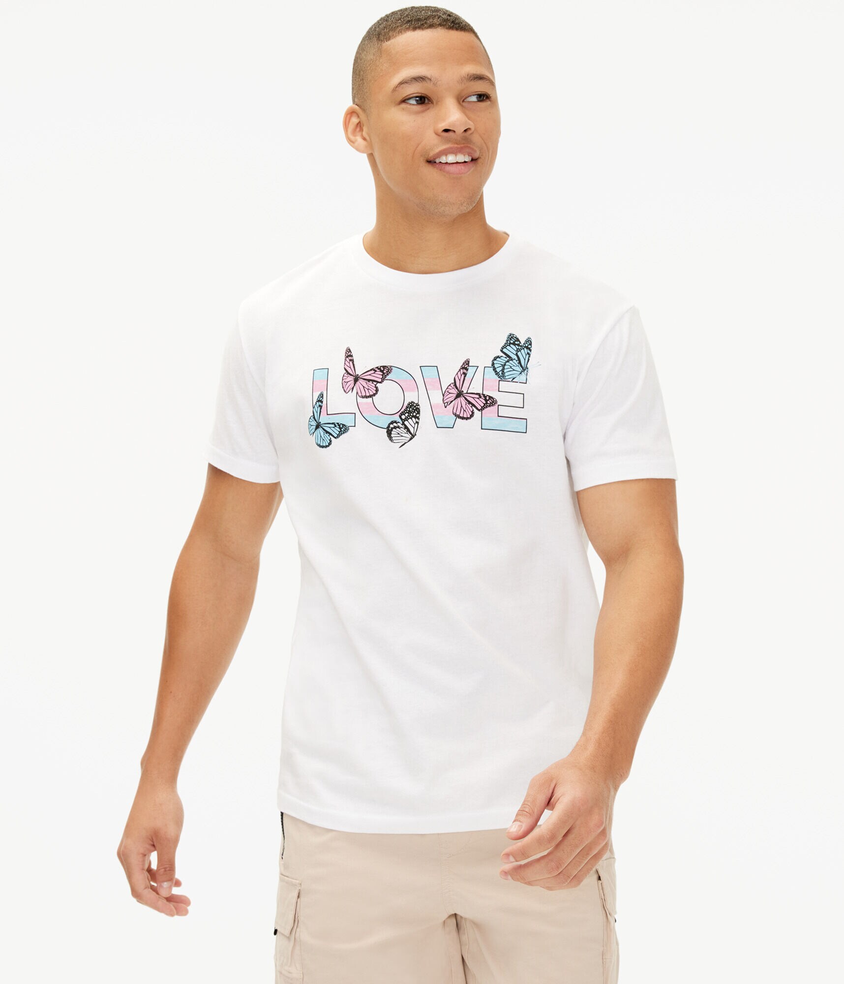 Love Pride Flag Graphic Tee