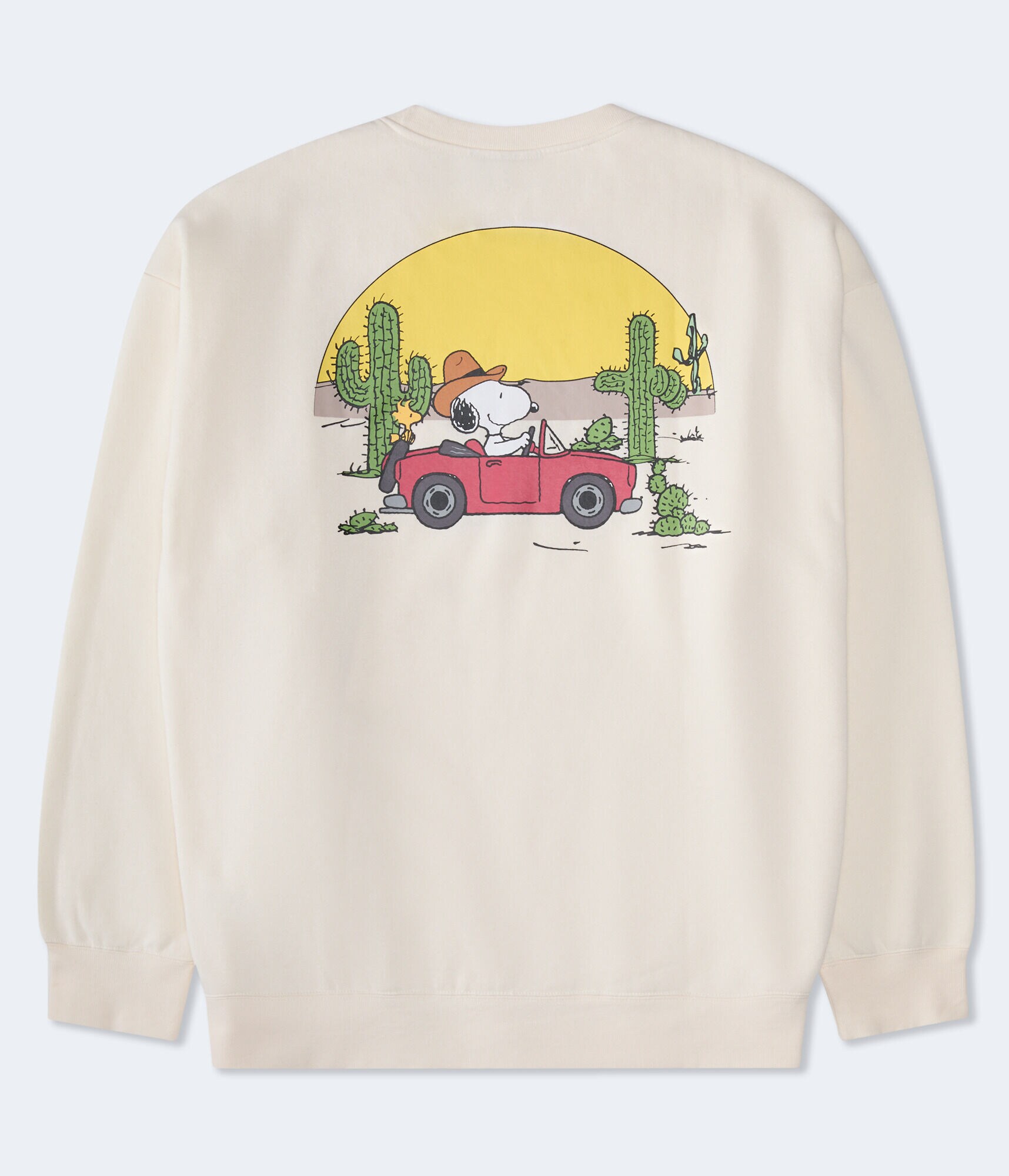 Western Snoopy Crew Sweatshirt