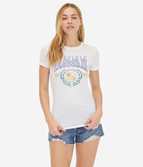 Honolulu Hawaii Crest Graphic Tee Honolulu Hawaii Crest Graphic Tee