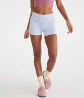 Air Soft Fold-Over Booty Shorts