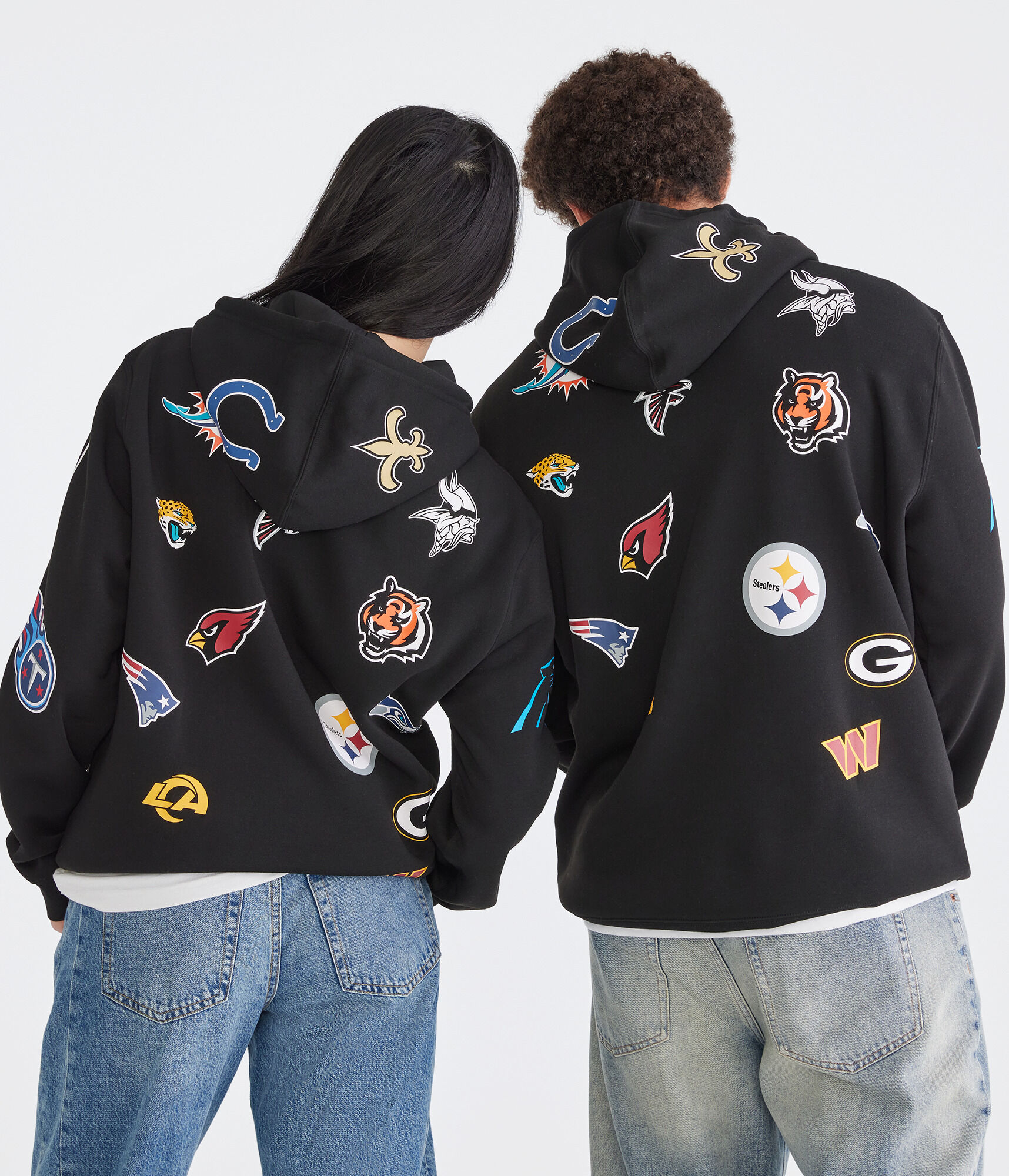 NFL Big Team Logos Pullover Hoodie