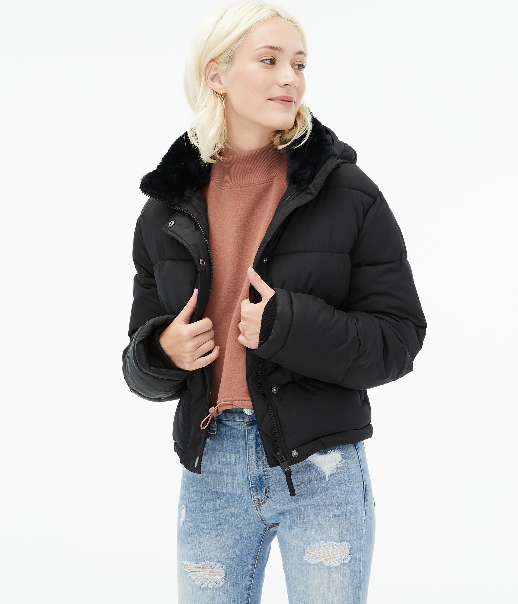 Heavyweight Hooded Puffer Jacket