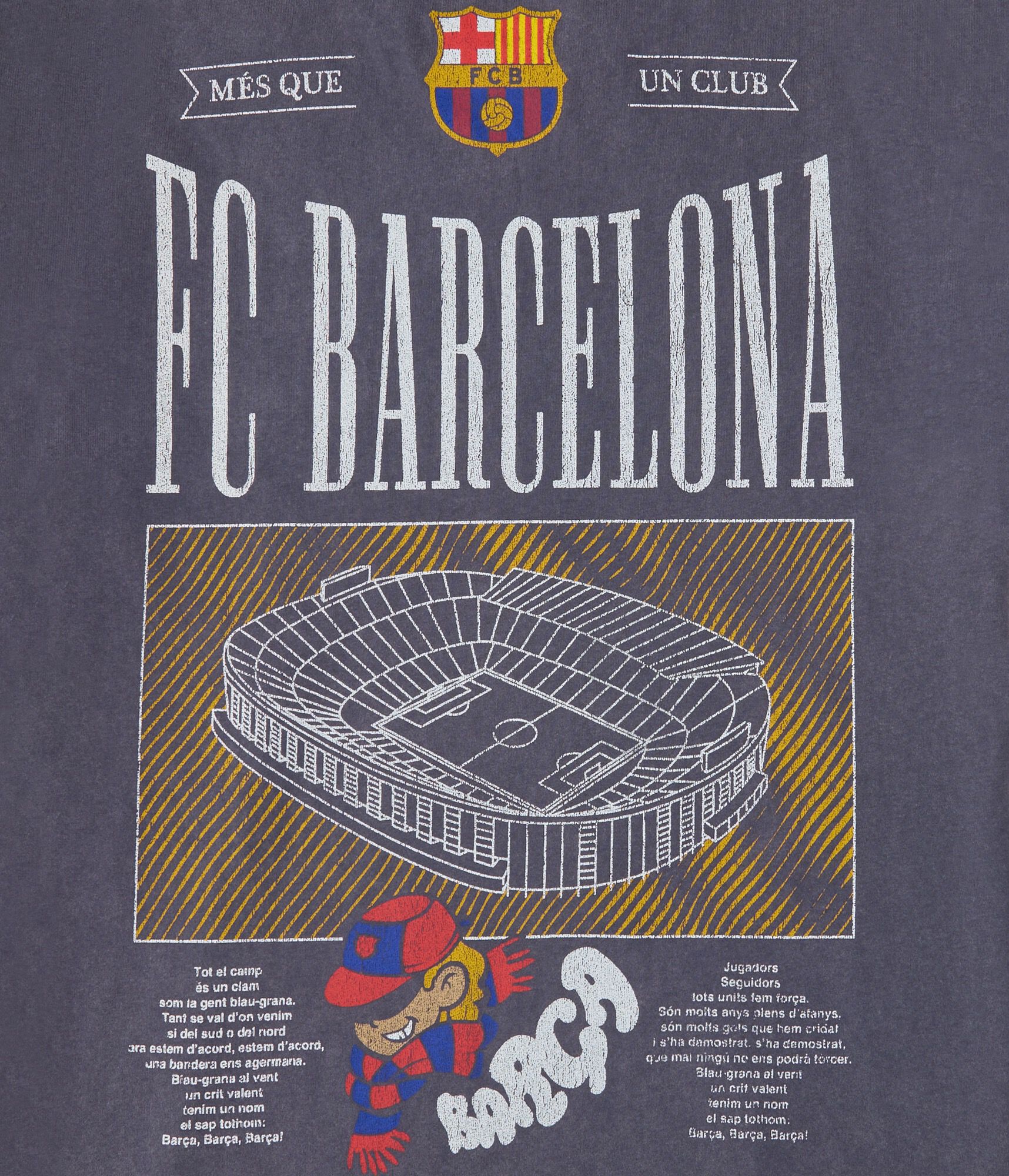 FC Barcelona Relaxed Graphic Tee