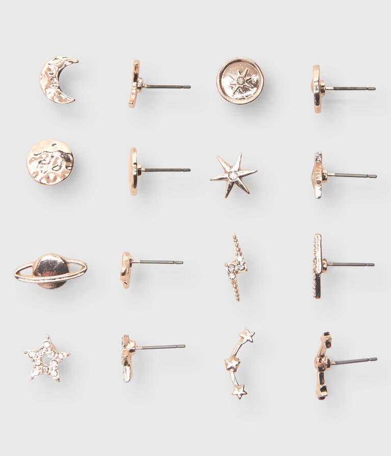 Galaxy Stud Earring 8-Pack