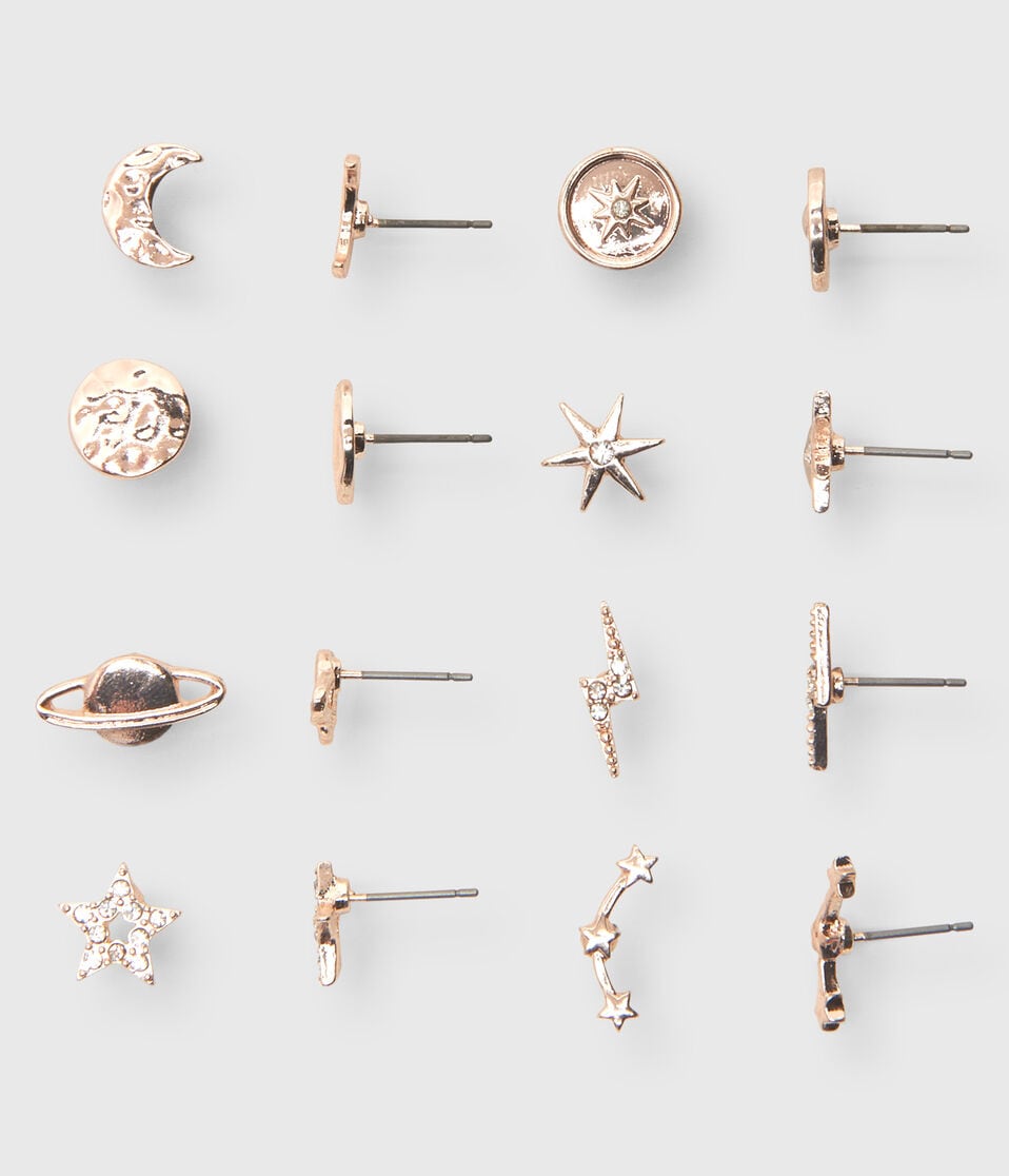 Galaxy Stud Earring 8-Pack