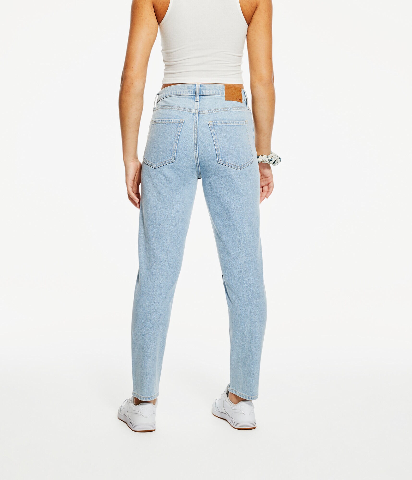 High-Rise Stretch Mom Jean