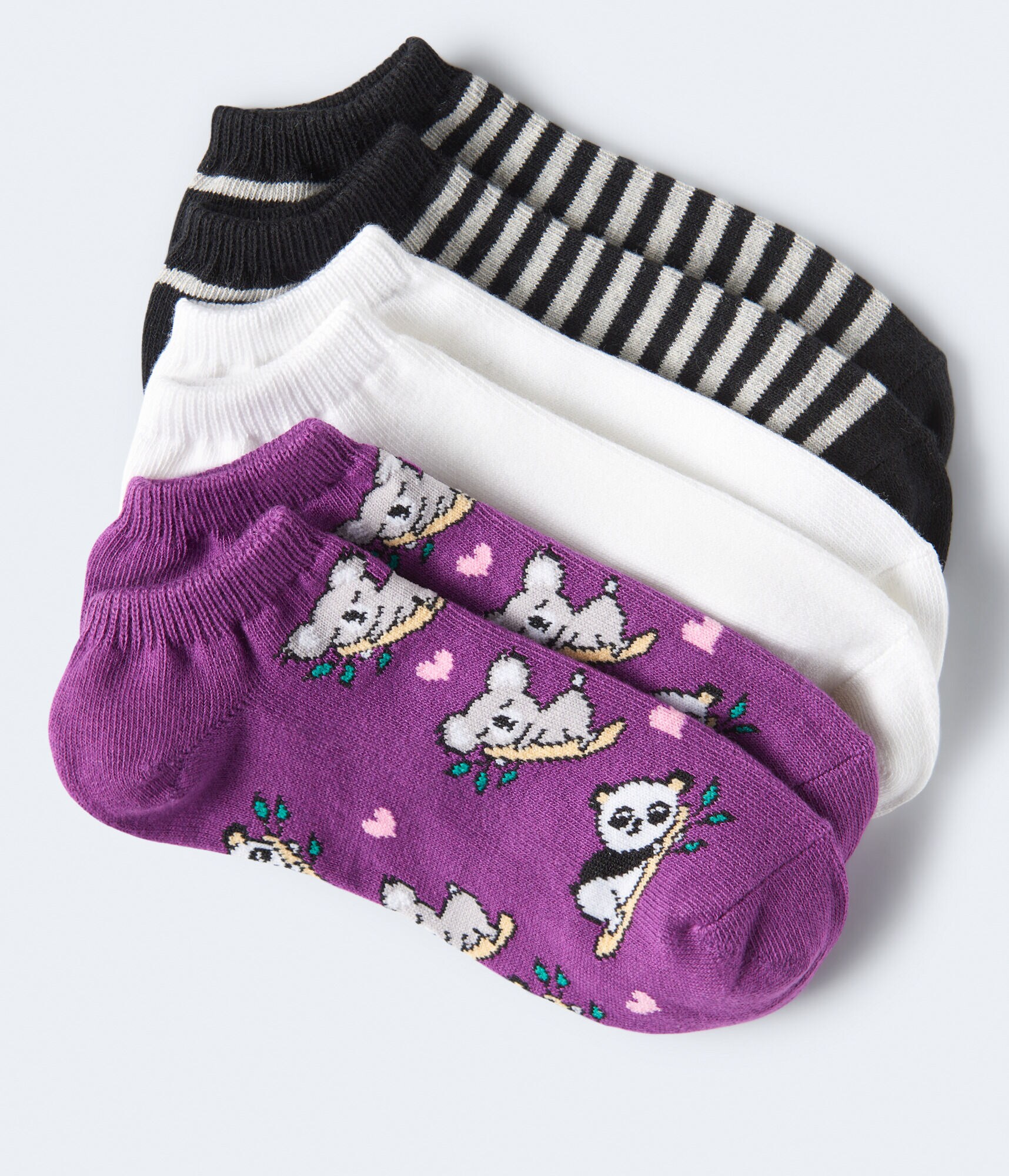 Koala Hearts Ankle Sock 3-Pack