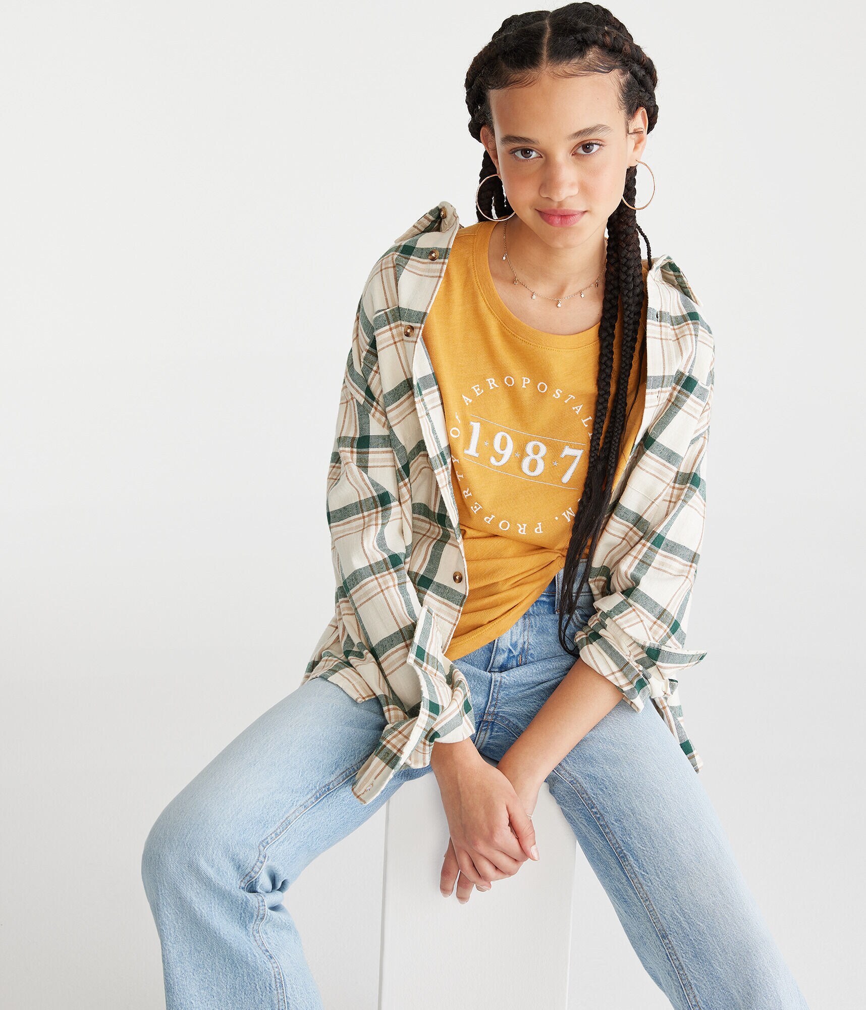 Aeropostale 1987 Circle Graphic Tee