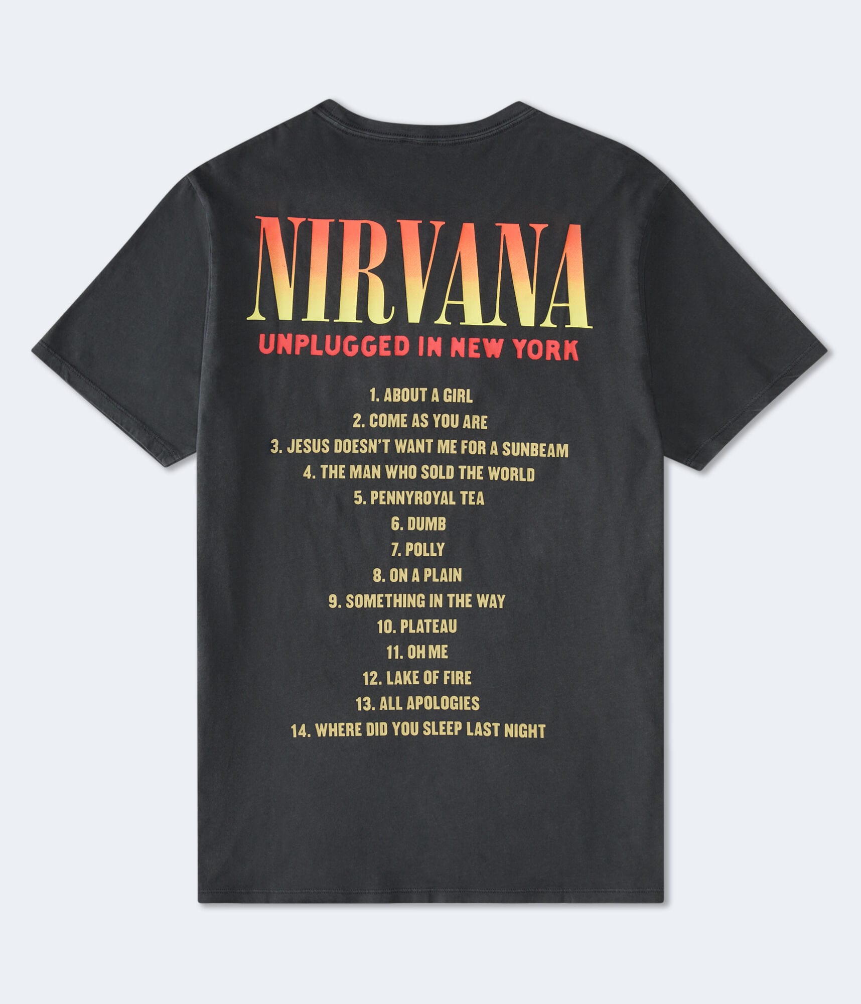 Nirvana Unplugged Relaxed Graphic Tee