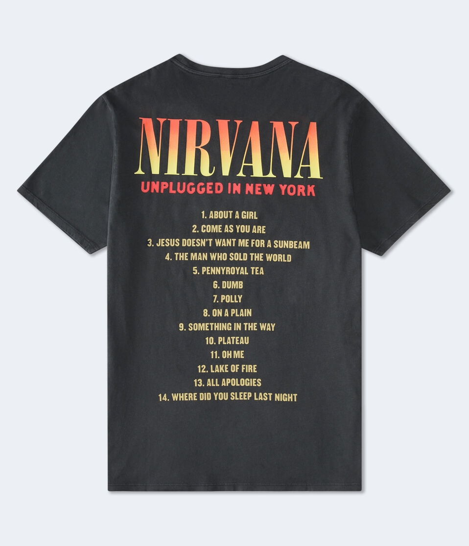 Nirvana Unplugged Relaxed Graphic Tee