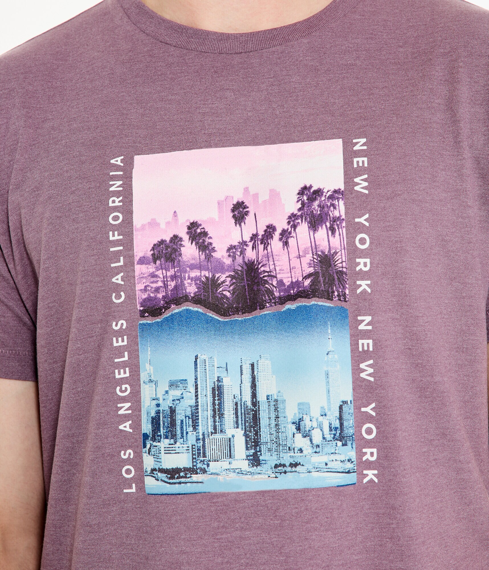 Los Angeles To New York Graphic Tee