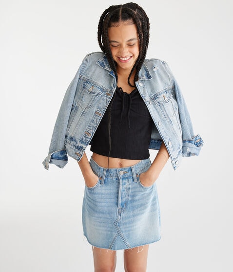 Cinched Scoop-Neck Tee