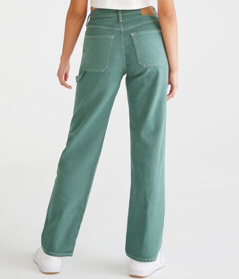 High-Rise Baggy Carpenter Jean