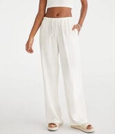 Linen Drawstring Pants