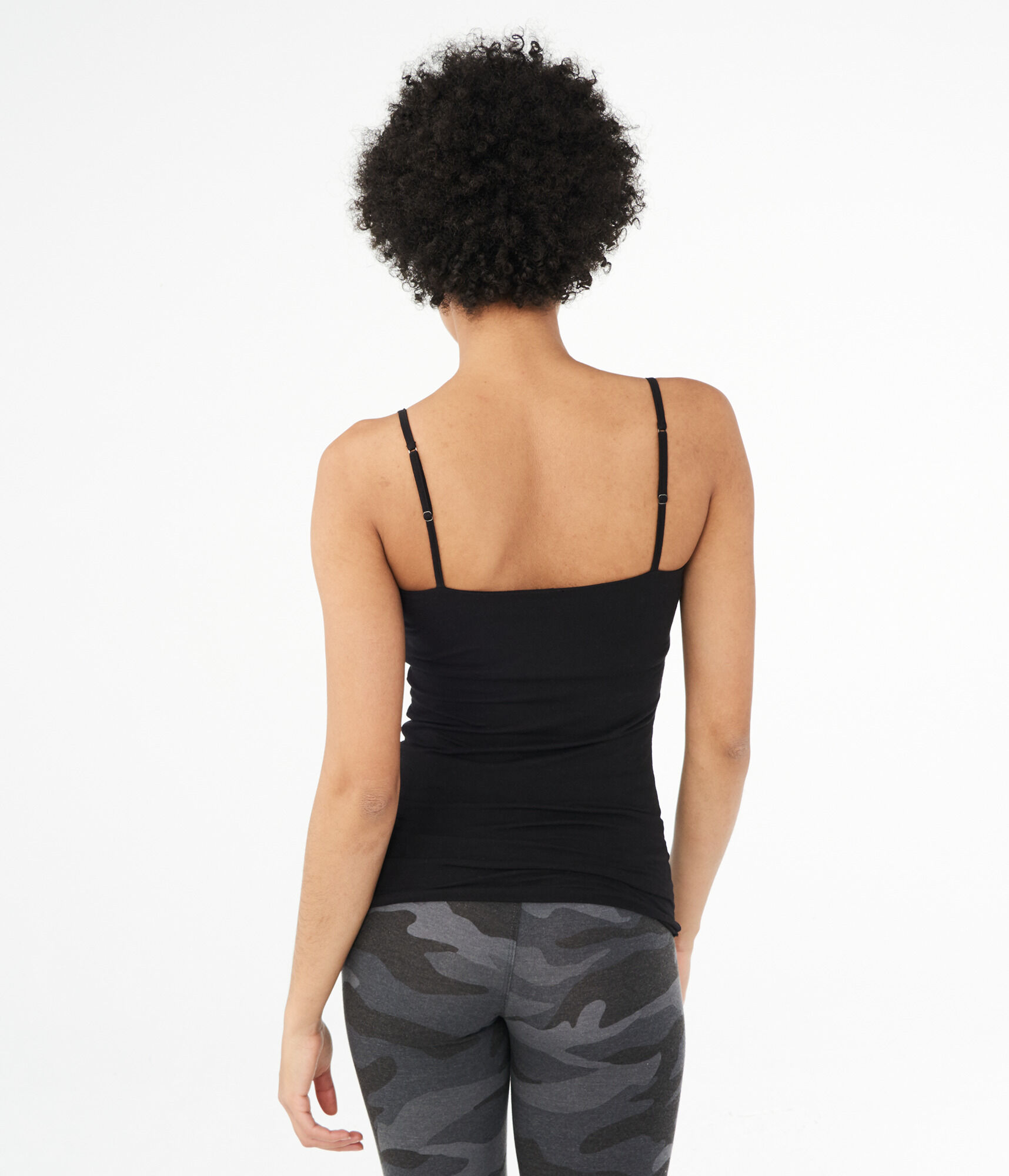 Favorite Square-Neck Shelf Bra Cami