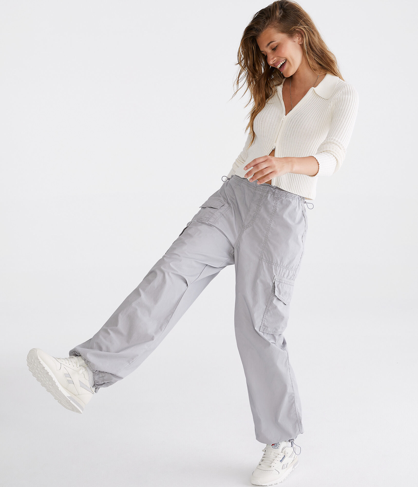 Baggy Cargo Parachute Pants