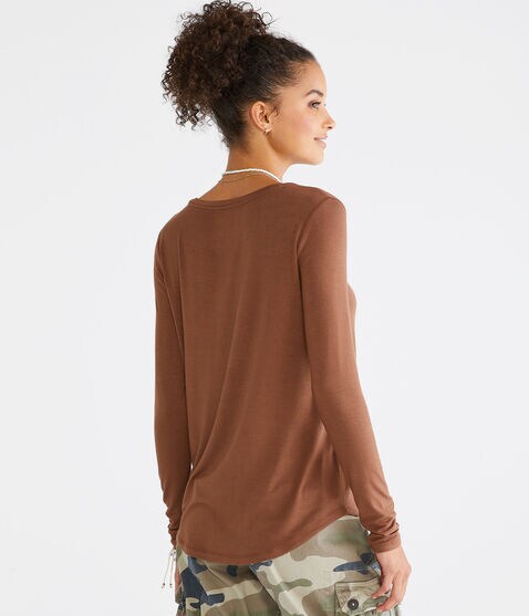 Long Sleeve Seriously Soft Crew Tee Long Sleeve Seriously Soft Crew Tee