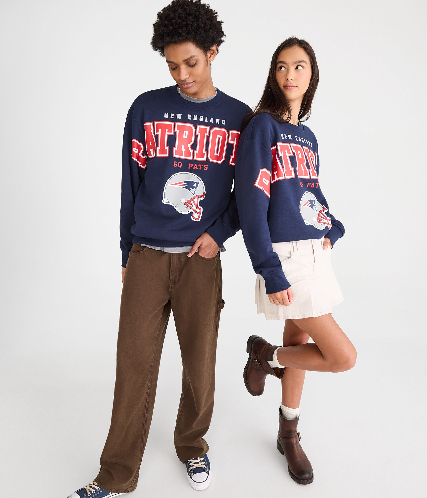 New England Patriots Crew Sweatshirt