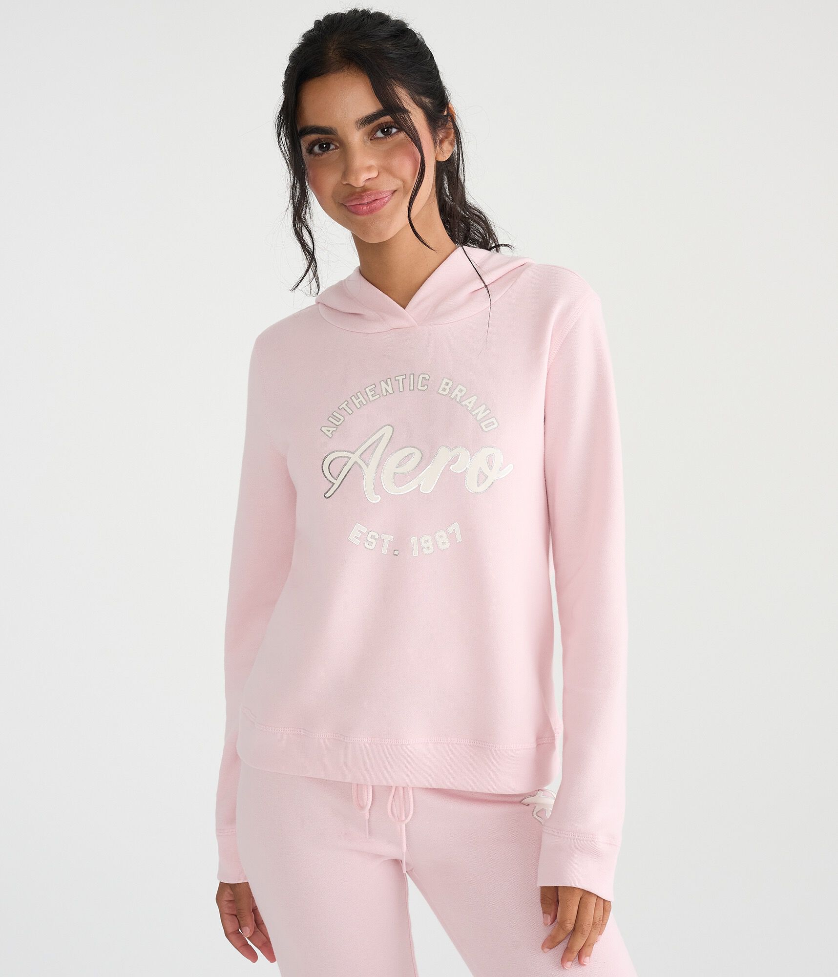 Aero Authentic Brand Pullover Hoodie
