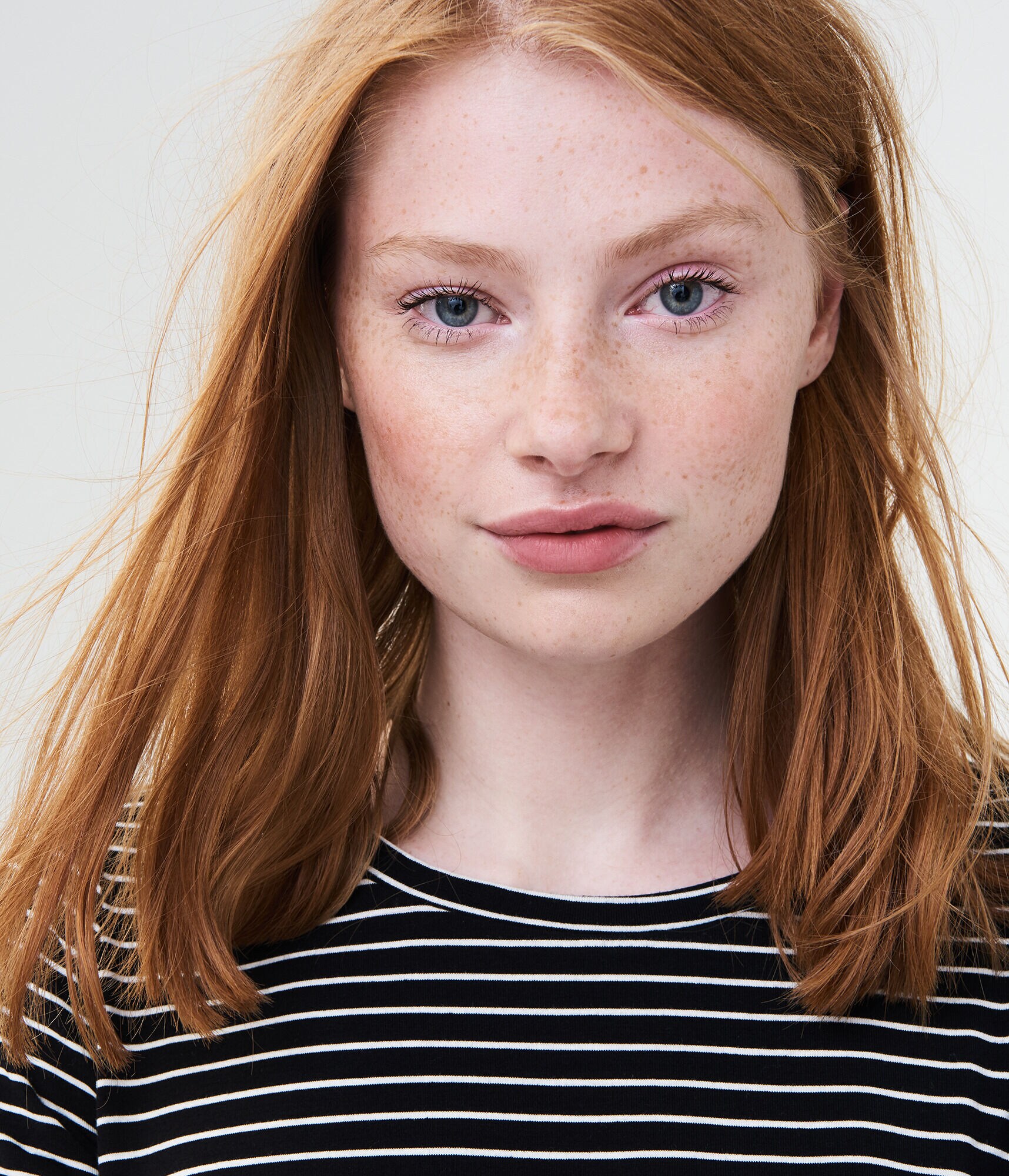 Long Sleeve Striped Crew Tee