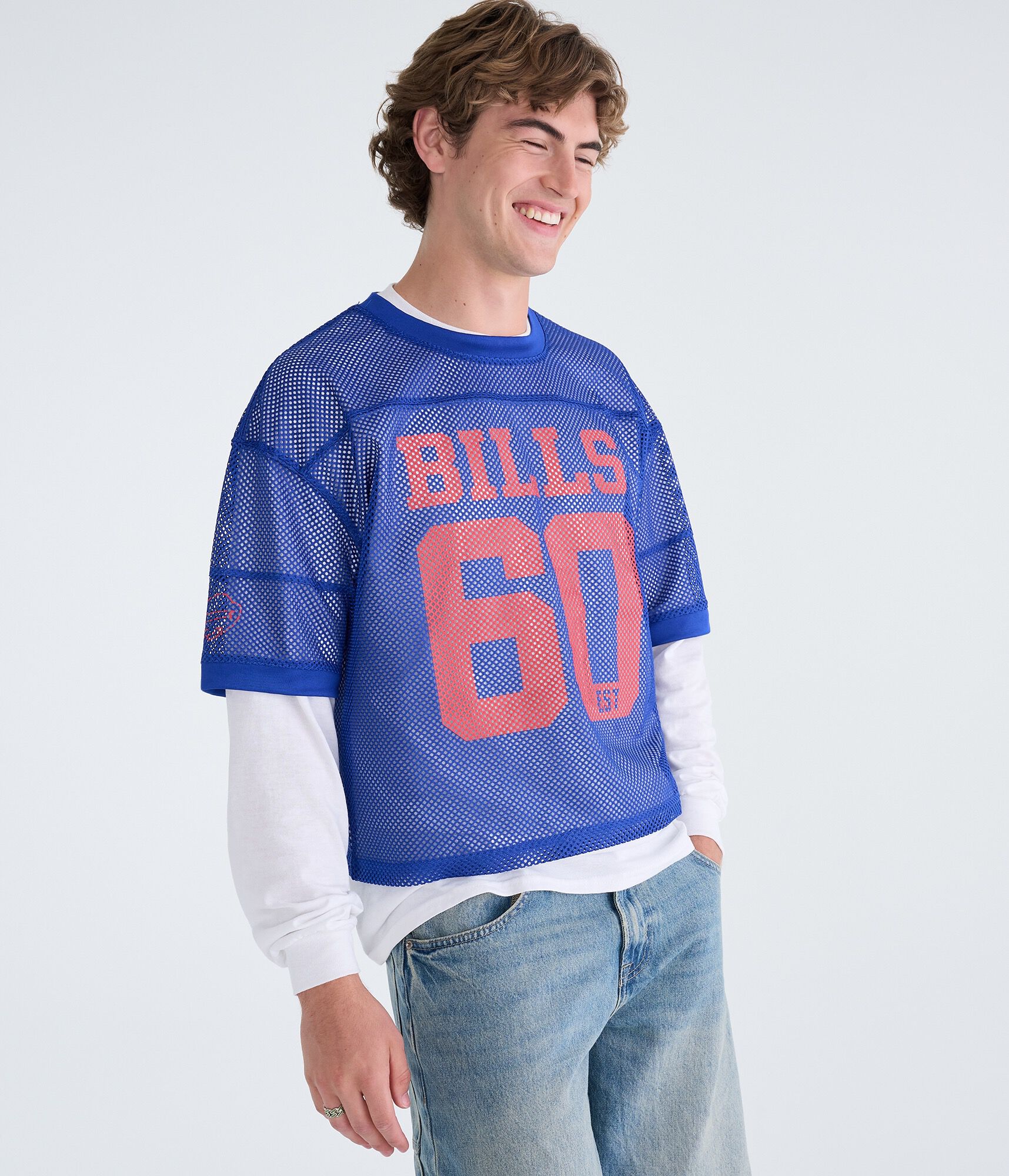 Buffalo Bills Boxy Mesh Tee