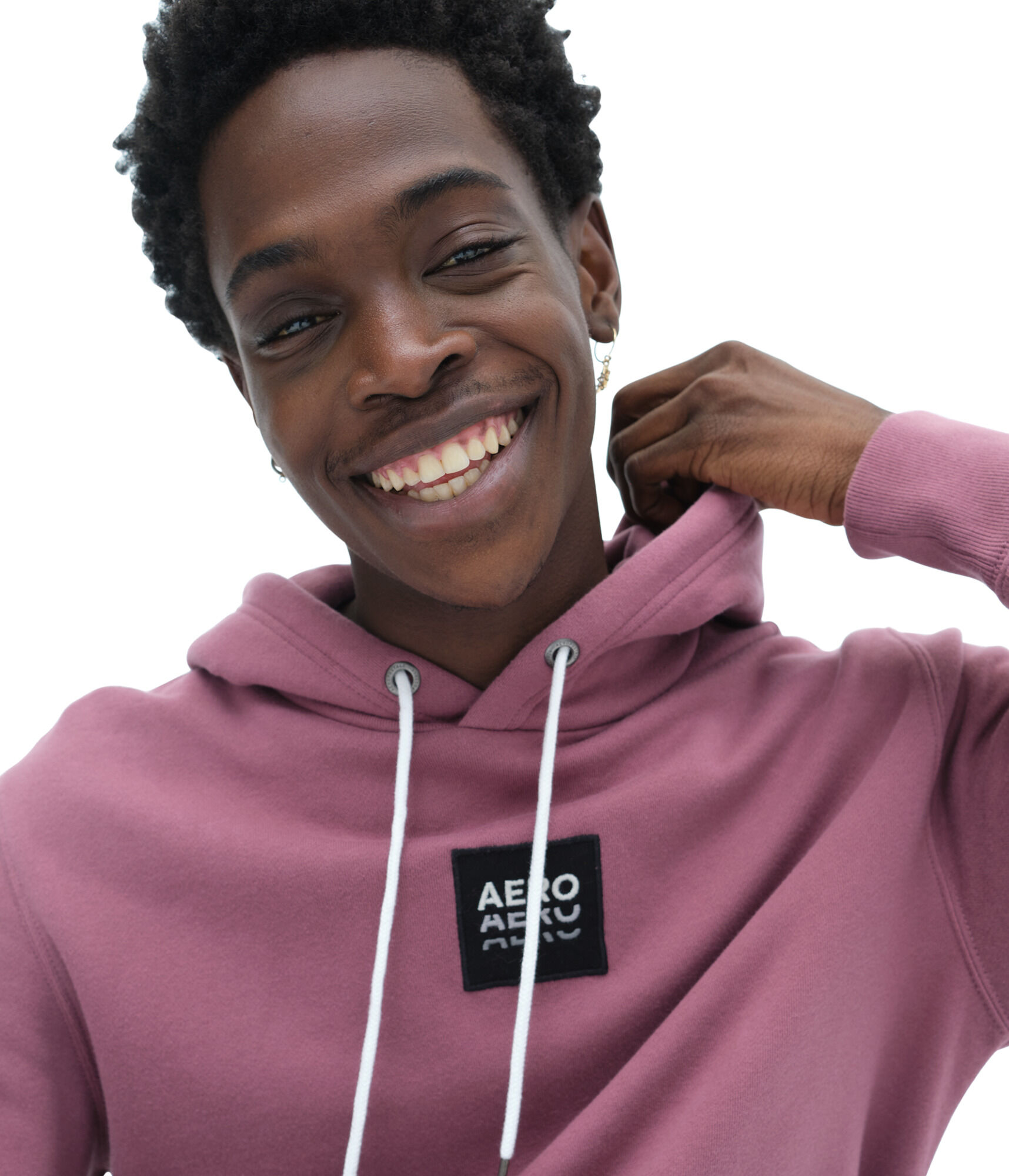 Aero Box Logo Pullover Hoodie