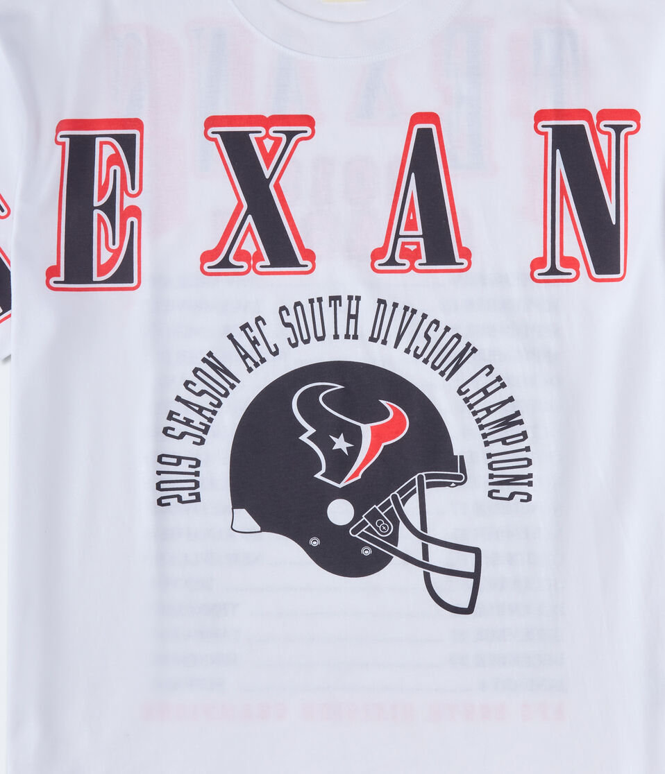 Houston Texans Division Champs Boxy Graphic Tee