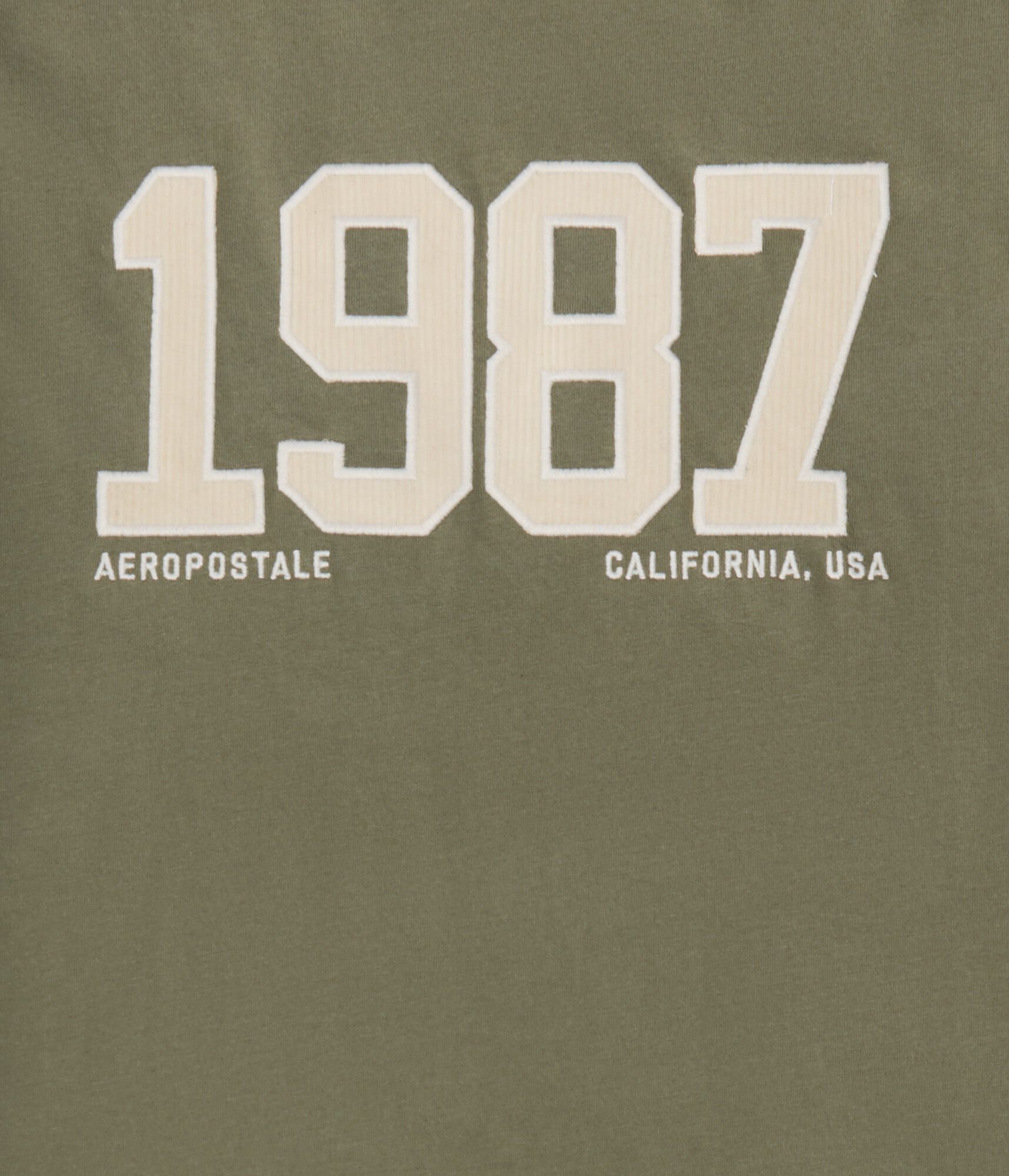 Aeropostale 1987 Appliqu&eacute; Graphic Tee