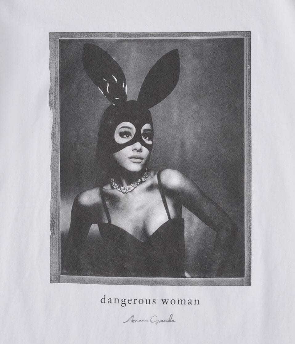 Ariana Grande Dangerous Woman Relaxed Graphic Tee