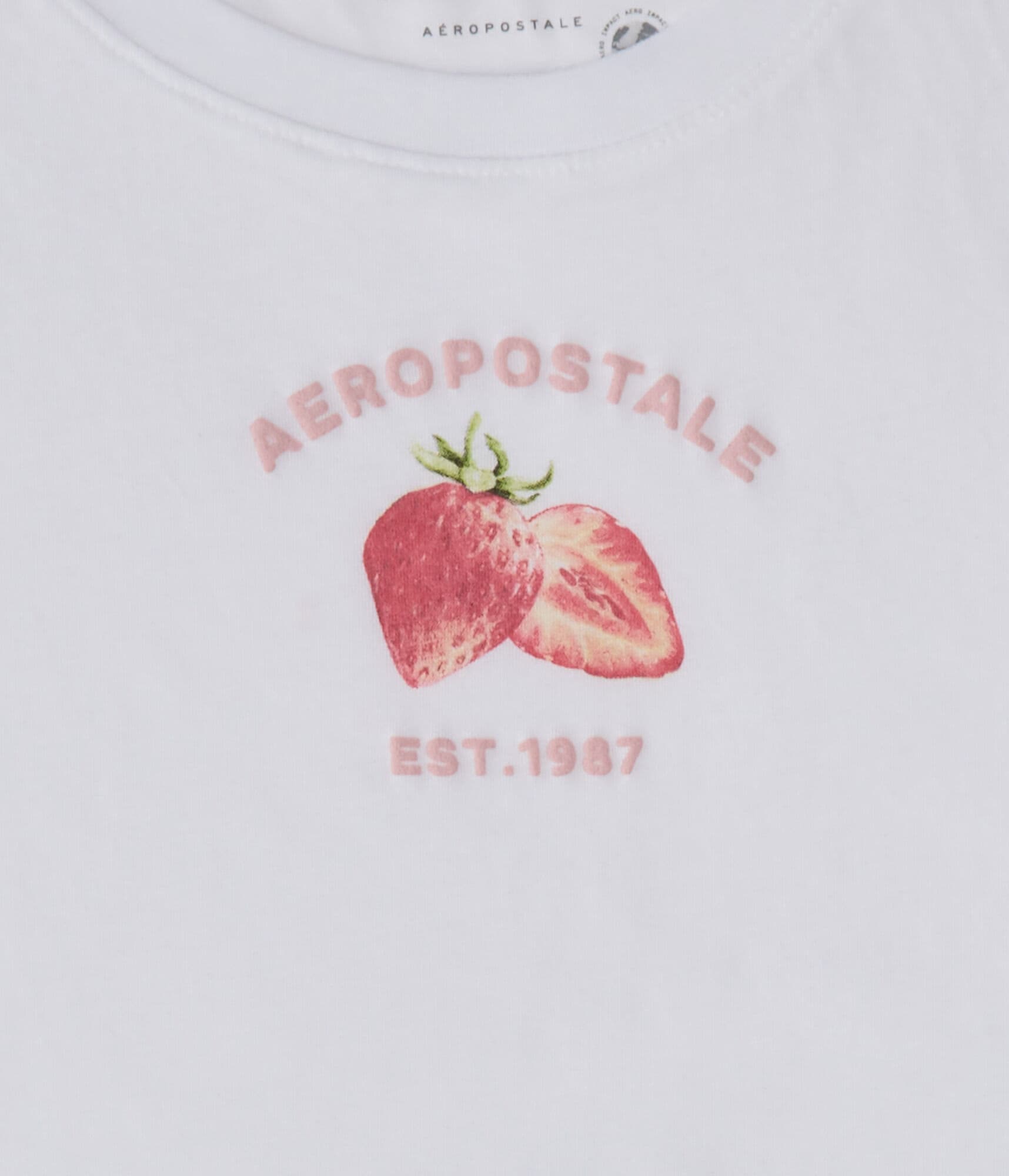 Aeropostale Strawberry Graphic Tee