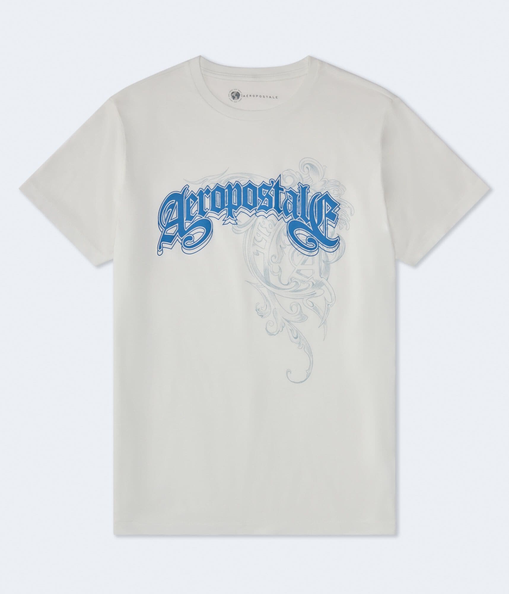 Gothic Script Aero Logo Graphic Tee