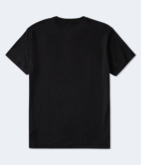 Aeropostale Vertical Appliqué Graphic Tee Aeropostale Vertical Appliqué Graphic Tee