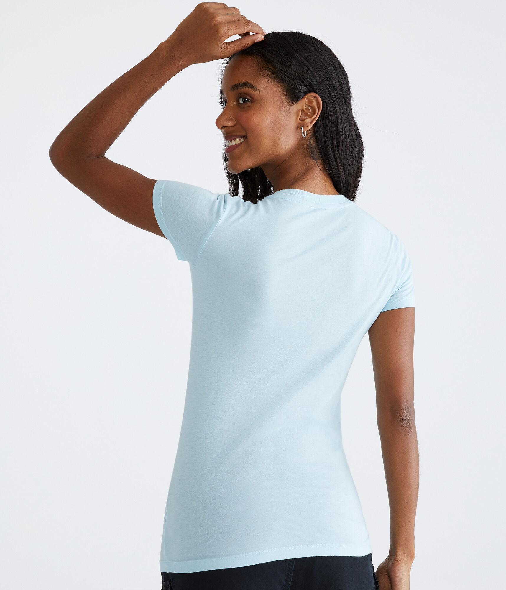 Aeropostale Boroughs Crest Appliqu&eacute; Graphic Tee